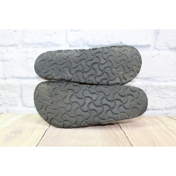 Birkenstock Gizeh Silver Leather Birko-Flor Thong Sandals Size EU 33 US 2-2 - Picture 10 of 10